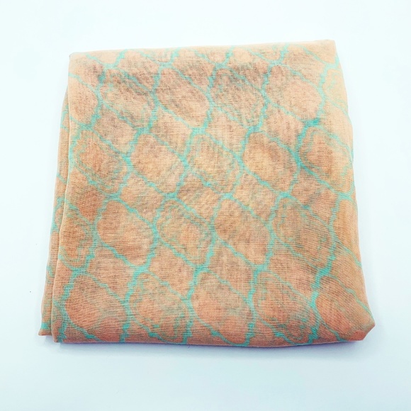 Women's Designer Fashion Scarves Sheer By Oori - Picture 5 of 5